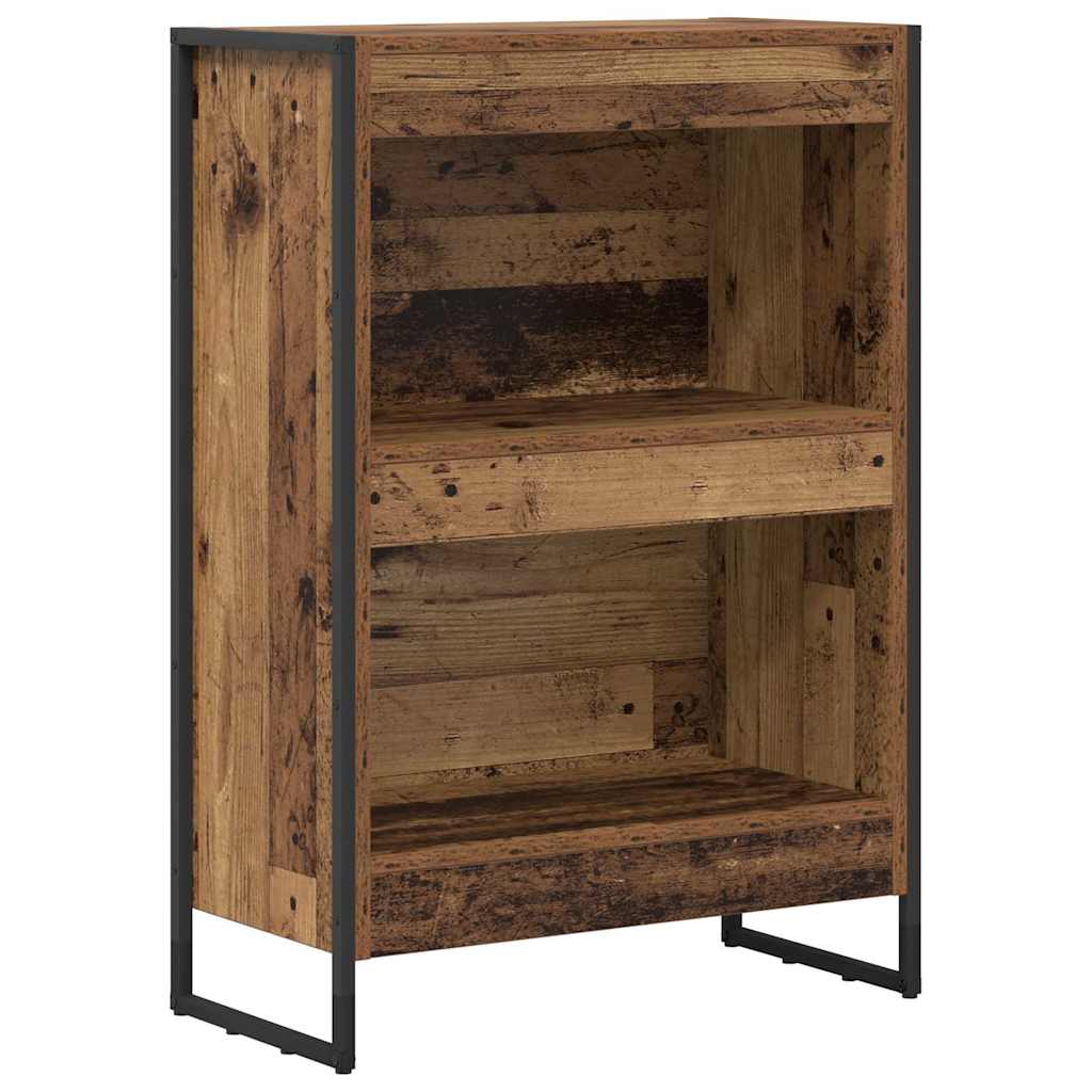 Book Cabinet Old Wood 60 x 30 x 86.5 cm Engineered Wood