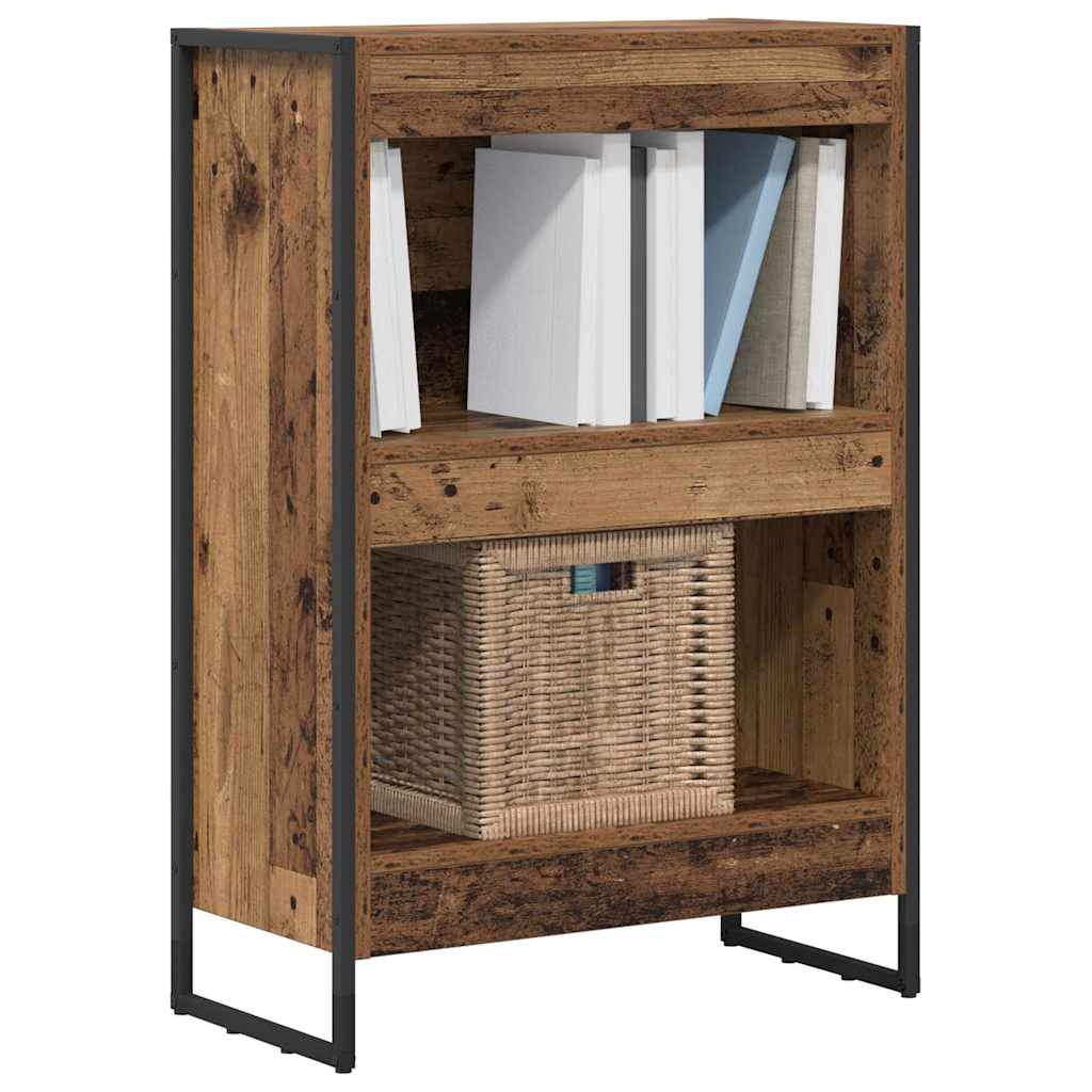 Book Cabinet Old Wood 60 x 30 x 86.5 cm Engineered Wood