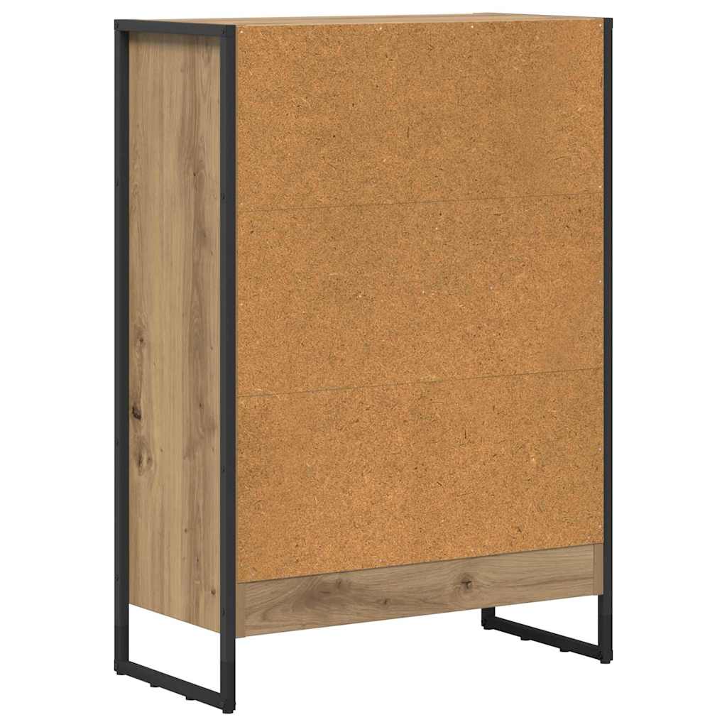 Book Cabinet 60 x 30 x 86.5 cm Engineered Wood Artisian Oak