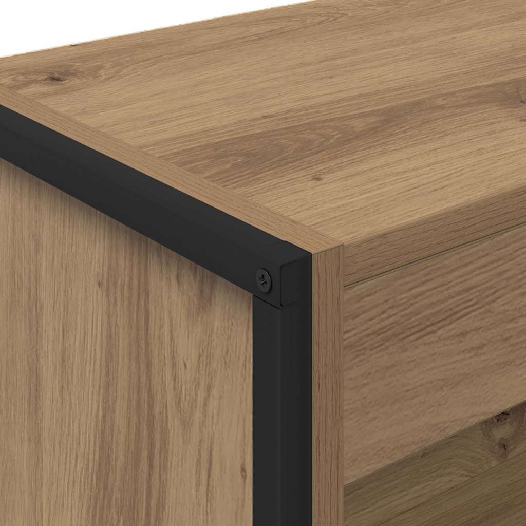 Book Cabinet 60 x 30 x 121 cm Engineered Wood Artisian Oak