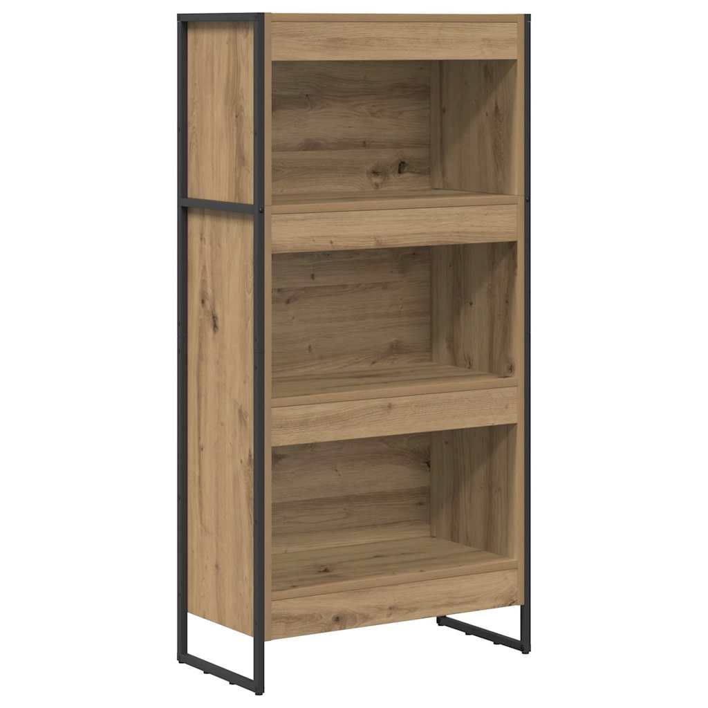 Book Cabinet 60 x 30 x 121 cm Engineered Wood Artisian Oak