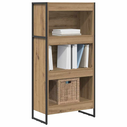 Book Cabinet 60 x 30 x 121 cm Engineered Wood Artisian Oak