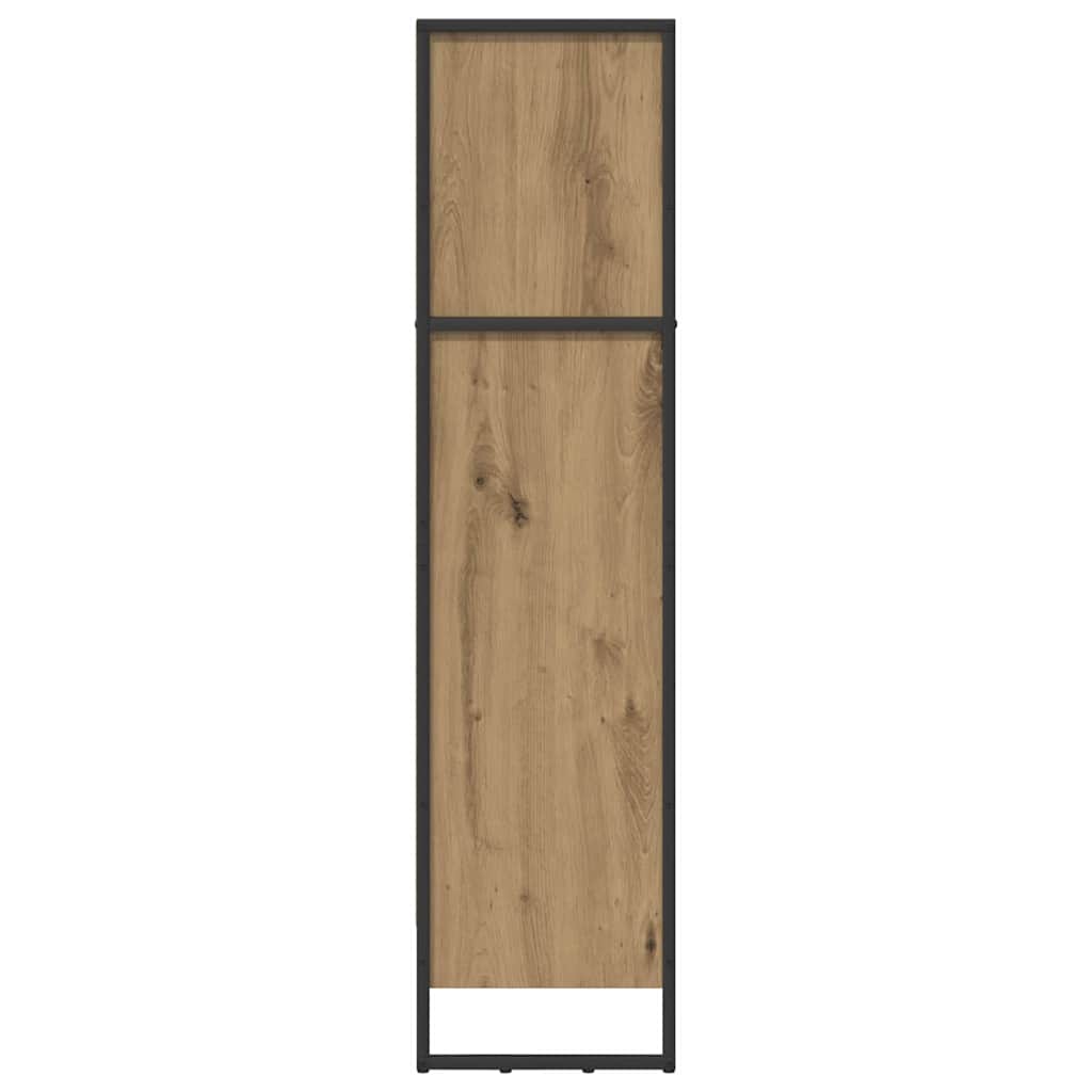 Book Cabinet 60 x 30 x 121 cm Engineered Wood Artisian Oak