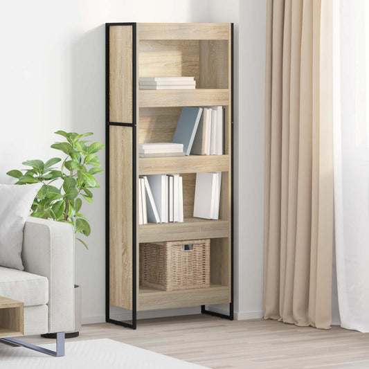 Book Cabinet 60 x 30 x 155 cm Engineered Wood Sonoma