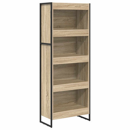Book Cabinet Sonoma 60 x 30 x 155 cm Engineered Wood