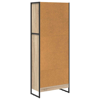 Book Cabinet Sonoma 60 x 30 x 155 cm Engineered Wood