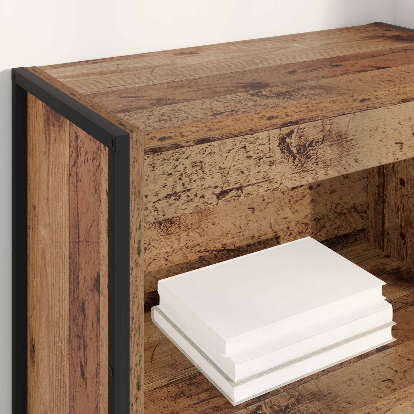 Book Cabinet Old Wood 60 x 30 x 155 cm Engineered Wood