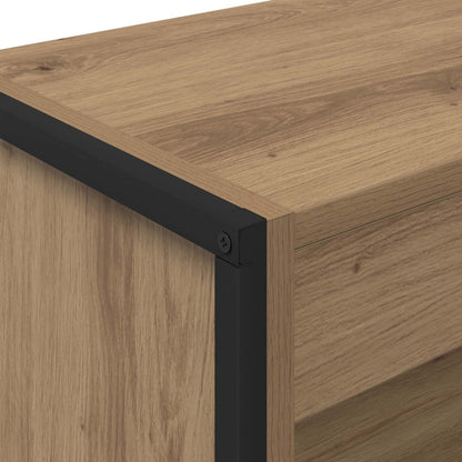 Book Cabinet 60 x 30 x 155 cm Engineered Wood Artisian Oak