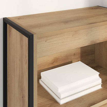 Book Cabinet 60 x 30 x 155 cm Engineered Wood Artisian Oak