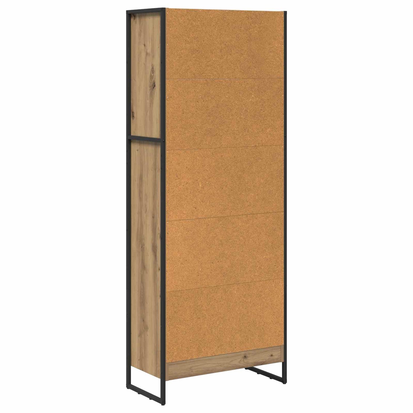 Book Cabinet 60 x 30 x 155 cm Engineered Wood Artisian Oak