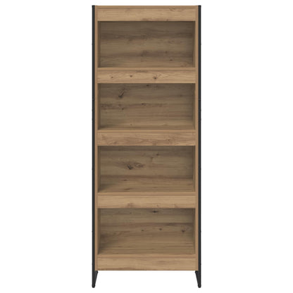 Book Cabinet 60 x 30 x 155 cm Engineered Wood Artisian Oak
