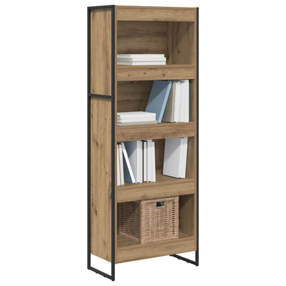 Book Cabinet 60 x 30 x 155 cm Engineered Wood Artisian Oak