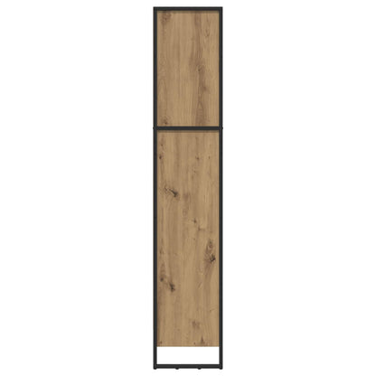 Book Cabinet 60 x 30 x 155 cm Engineered Wood Artisian Oak