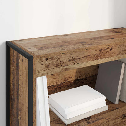 Book Cabinet Old Wood 80 x 30 x 86.5 cm Engineered Wood
