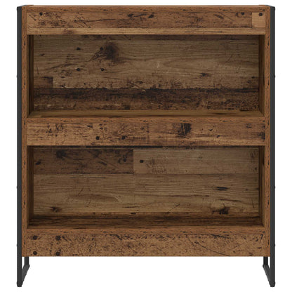 Book Cabinet Old Wood 80 x 30 x 86.5 cm Engineered Wood
