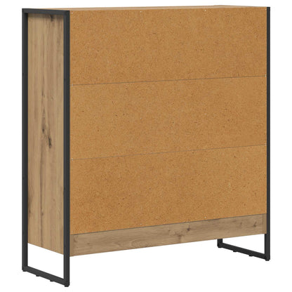 Book Cabinet 80 x 30 x 86.5 cm Engineered Wood Artisian Oak