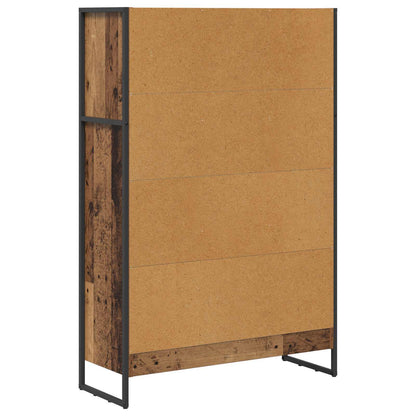Book Cabinet Old Wood 80 x 30 x 121 cm Engineered Wood