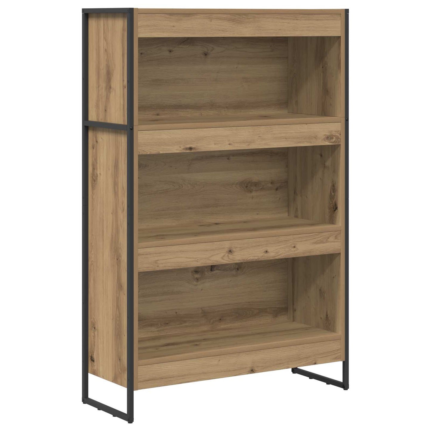 Book Cabinet 80 x 30 x 121 cm Engineered Wood Artisian Oak