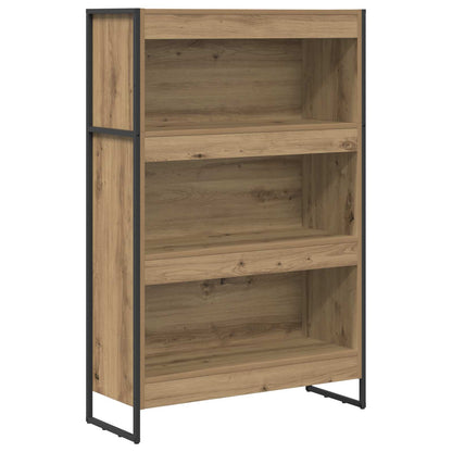 Book Cabinet 80 x 30 x 121 cm Engineered Wood Artisian Oak