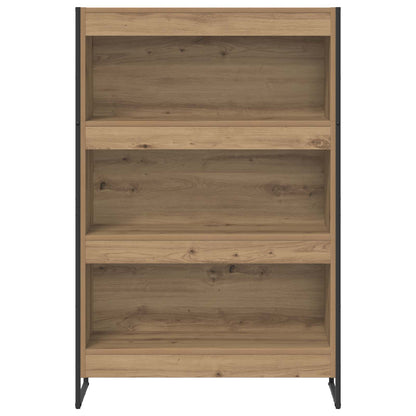 Book Cabinet 80 x 30 x 121 cm Engineered Wood Artisian Oak