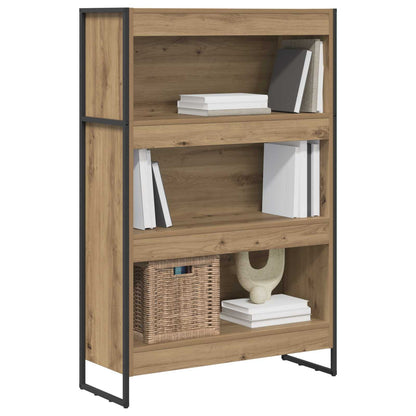 Book Cabinet 80 x 30 x 121 cm Engineered Wood Artisian Oak