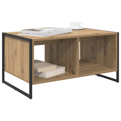 Coffee Table Artisian Oak 80 x 50 x 40 cm Engineered Wood