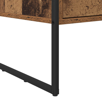 Coffee Table Old Wood 100 x 46 x 40 cm Engineered Wood