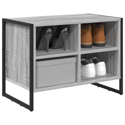 Shoe Cabinet Grey Sonoma 60 x 35 x 44 cm Engineered Wood