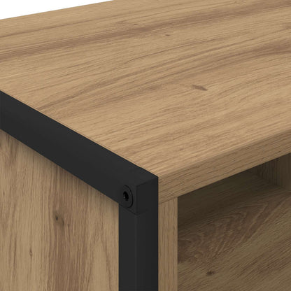 Shoe Cabinet 60 x 35 x 44 cm Engineered Wood Artisian Oak
