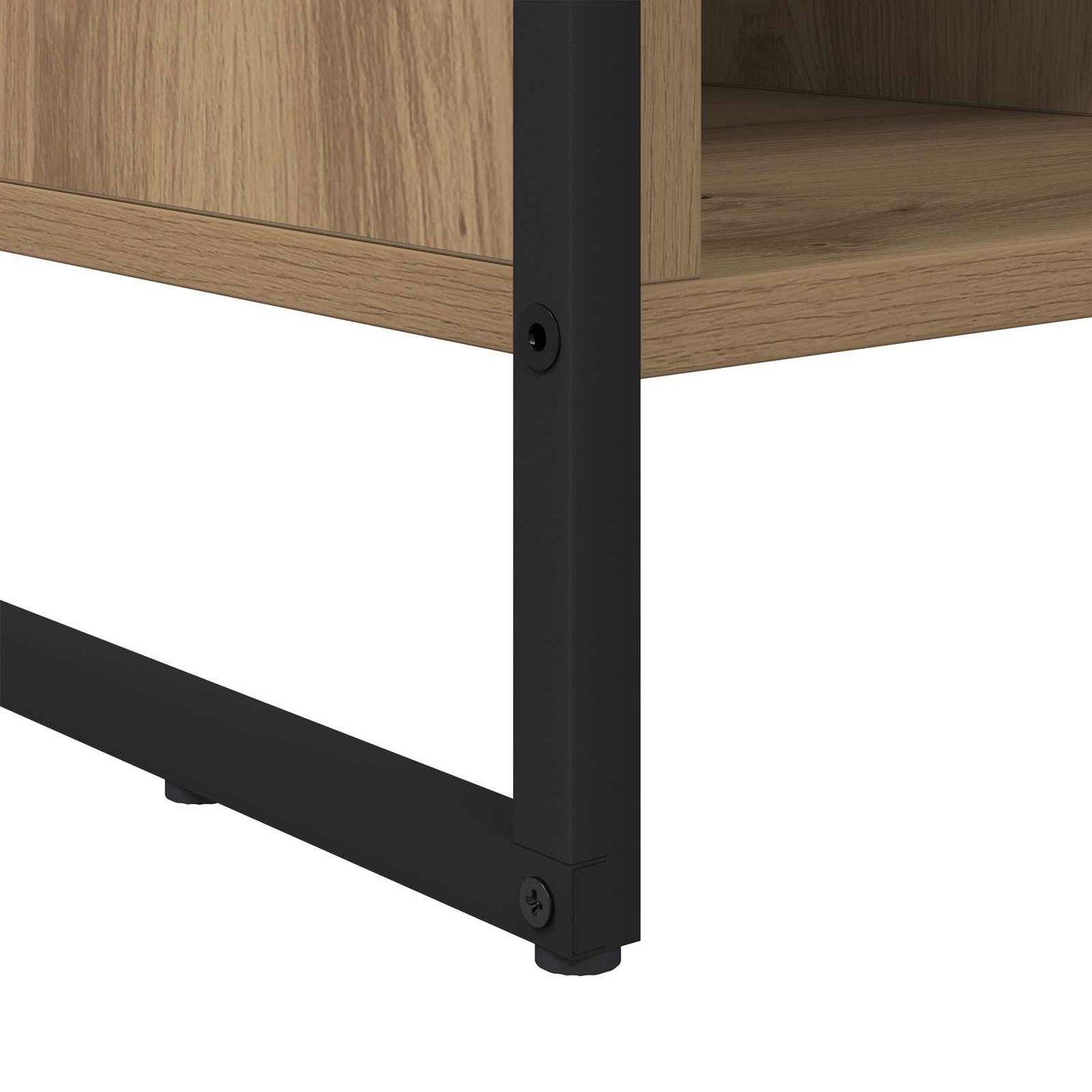 Shoe Cabinet 60 x 35 x 44 cm Engineered Wood Artisian Oak