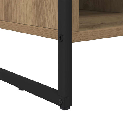 Shoe Cabinet 60 x 35 x 44 cm Engineered Wood Artisian Oak