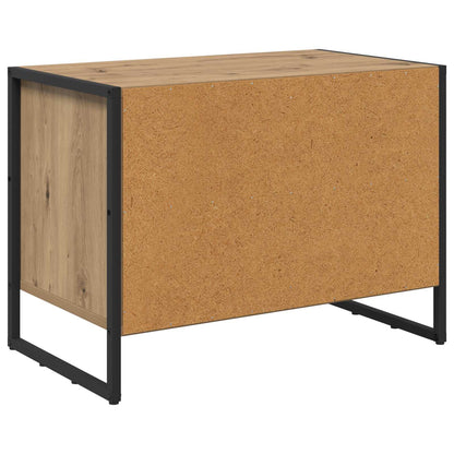 Shoe Cabinet 60 x 35 x 44 cm Engineered Wood Artisian Oak
