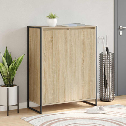 Shoe Cabinet with Door Sonoma 79 x 36 x 100 cm Engineered Wood