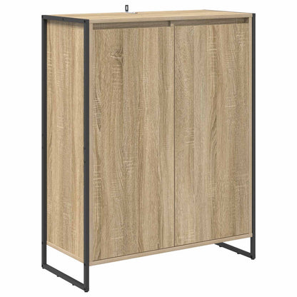 Shoe Cabinet with Door Sonoma 79 x 36 x 100 cm Engineered Wood