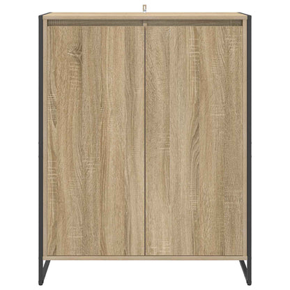 Shoe Cabinet with Door Sonoma 79 x 36 x 100 cm Engineered Wood