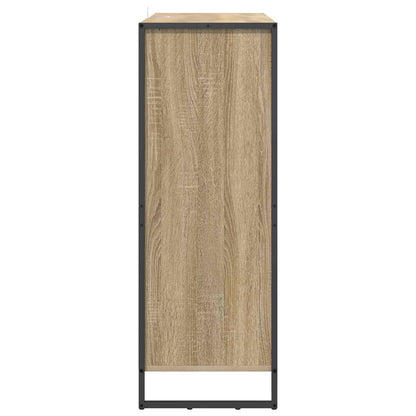 Shoe Cabinet with Door Sonoma 79 x 36 x 100 cm Engineered Wood