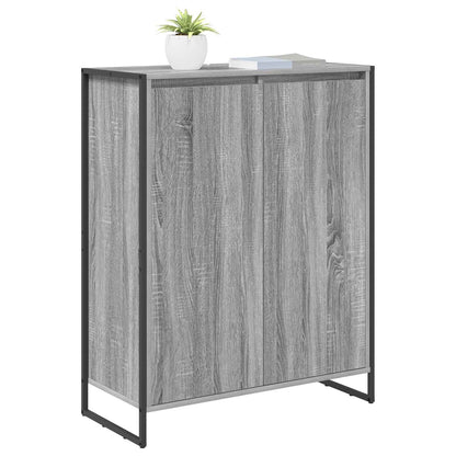 Shoe Cabinet Grey Sonoma 79 x 36 x 100 cm Engineered Wood