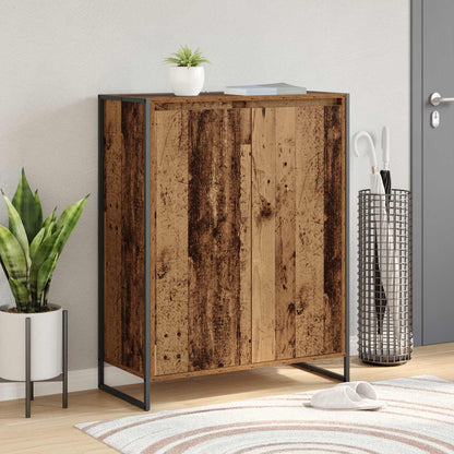 Shoe Cabinet Old Wood 79 x 36 x 100 cm Engineered Wood
