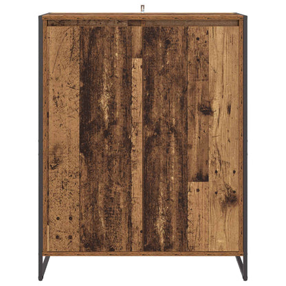 Shoe Cabinet Old Wood 79 x 36 x 100 cm Engineered Wood