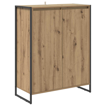 Shoe Cabinet Artisian Oak 79 x 36 x 100 cm Engineered Wood