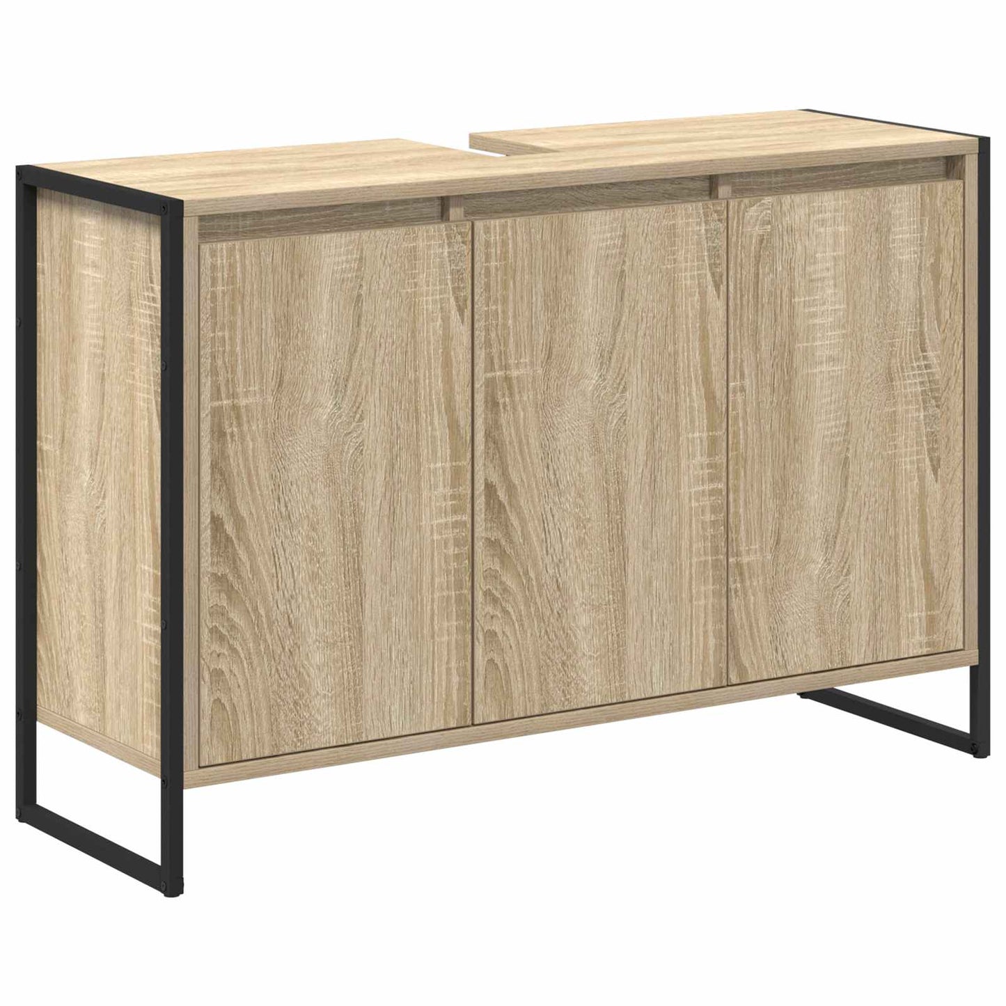 Bathroom Cabinet Sonoma 90 x 30 x 60 cm Engineered Wood