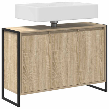Bathroom Cabinet Sonoma 90 x 30 x 60 cm Engineered Wood