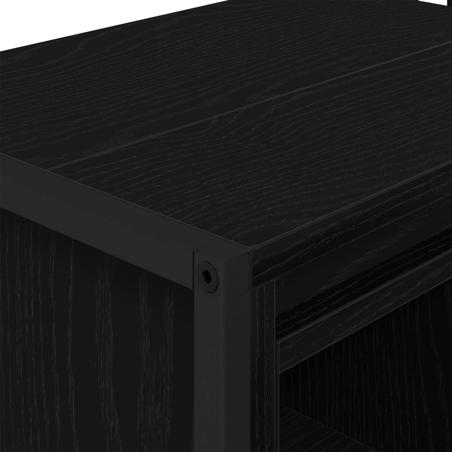 Bathroom Cabinet Black Oak 60 x 30 x 60 cm Engineered Wood