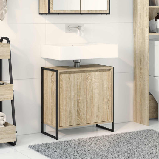 Bathroom Cabinet Sonoma 60 x 30 x 60 cm Engineered Wood