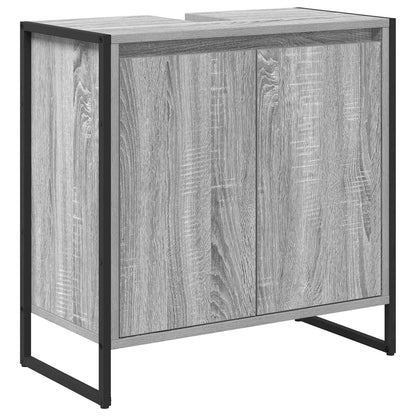Bathroom Cabinet Grey Sonoma 60 x 30 x 60 cm Engineered Wood