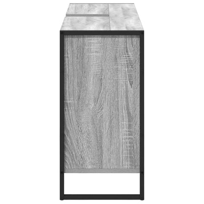 Bathroom Cabinet Grey Sonoma 60 x 30 x 60 cm Engineered Wood