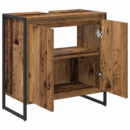Bathroom Cabinet Old Wood 60 x 30 x 60 cm Engineered Wood