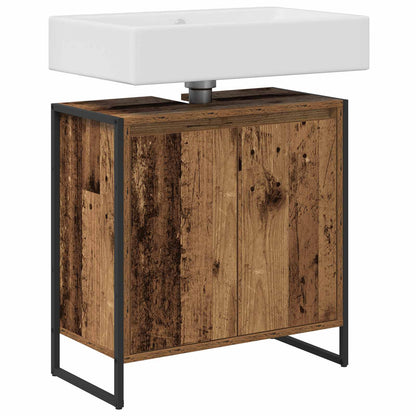 Bathroom Cabinet Old Wood 60 x 30 x 60 cm Engineered Wood