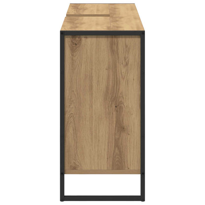 Bathroom Cabinet Artisian Oak 60 x 30 x 60 cm Engineered Wood