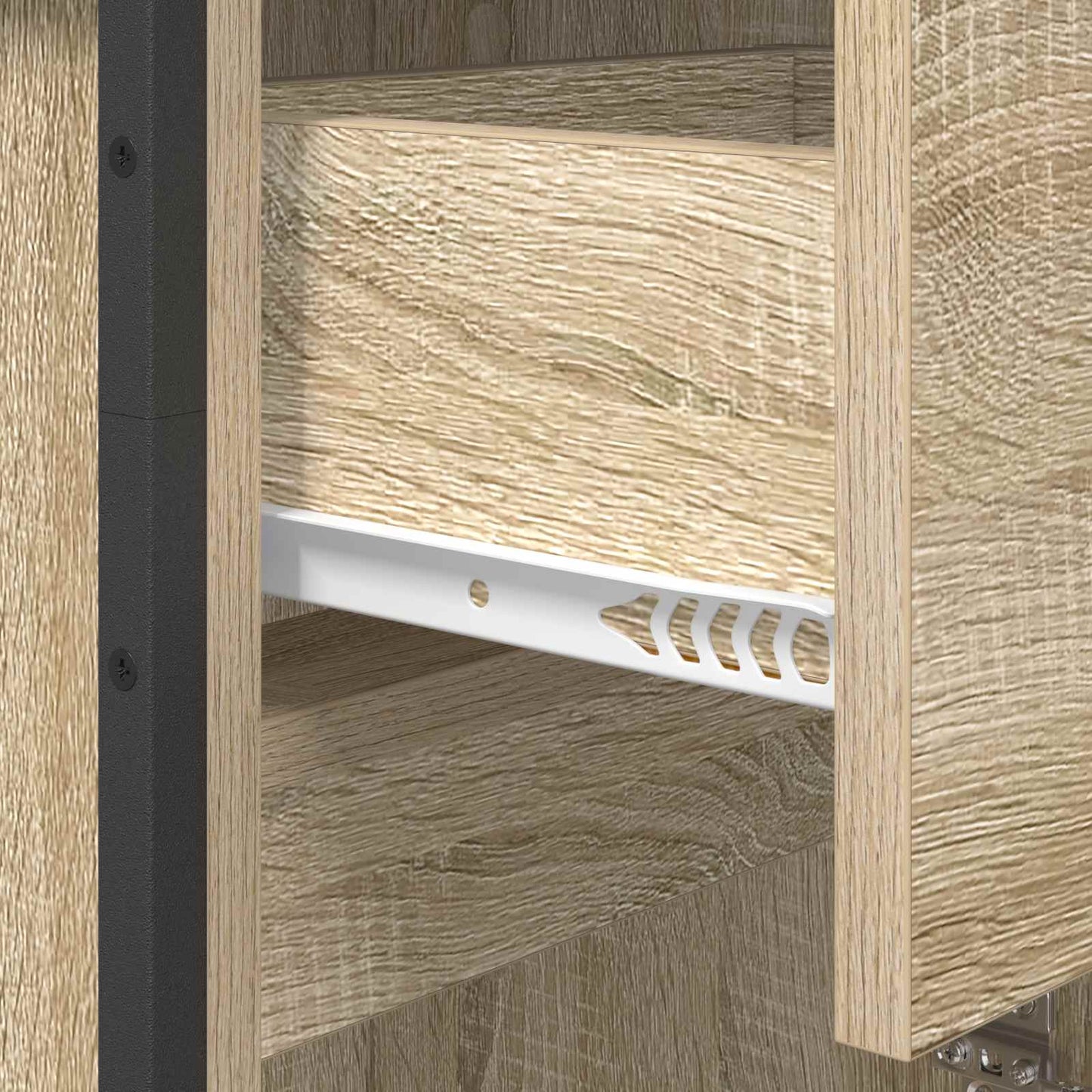 Bathroom Cabinet Sonoma 40 x 30 x 180 cm Engineered Wood
